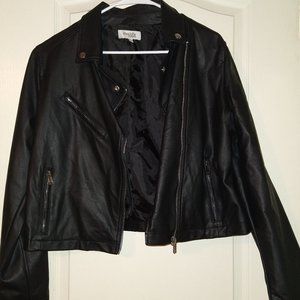 Charlotte Russe faux leather jacket